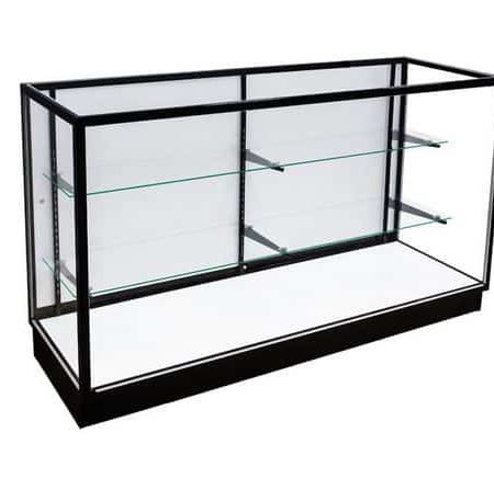 Glass display cases
